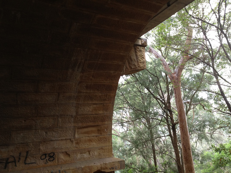 Additional buttress support on the eastern side.